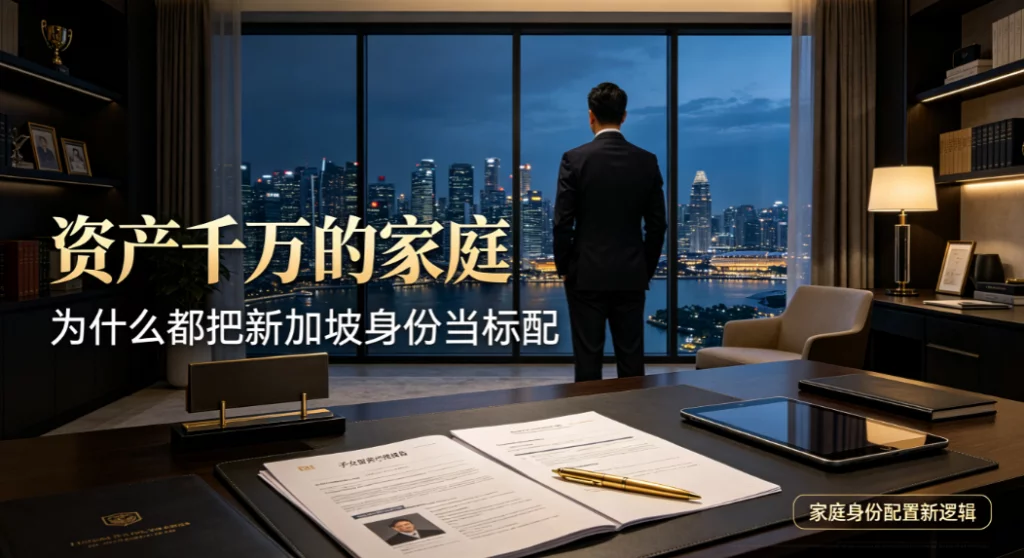 资产千万的家庭，为什么都把新加坡身份当标配