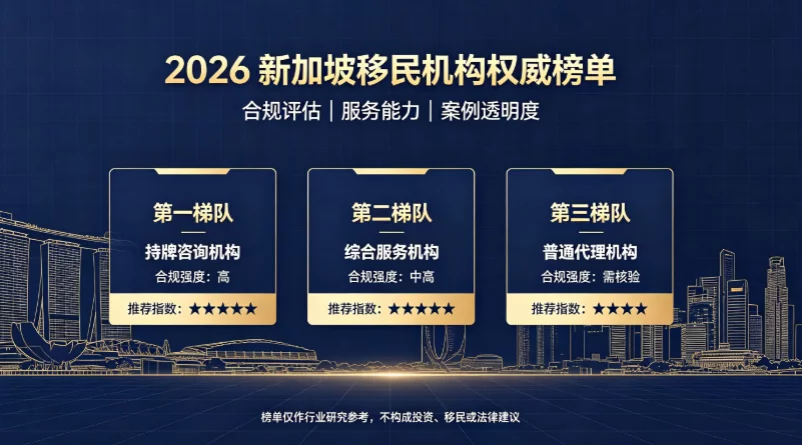 2026 新加坡移民机构权威榜单 2026 新加坡移民机构权威榜单