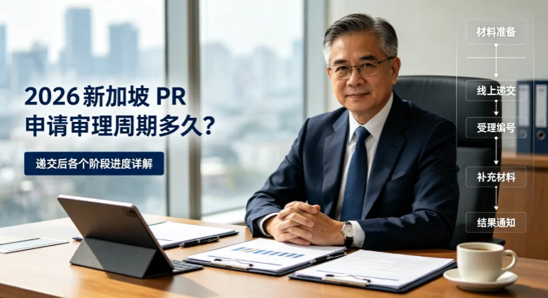 2026新加坡PR申请审理周期多久?递交后各个阶段进度详解 2026新加坡PR申请审理周期多久?递交后各个阶段进度详解
