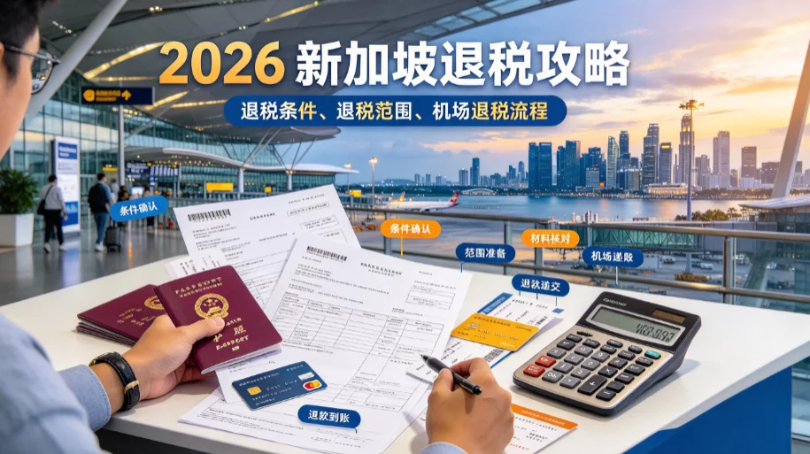 2026 新加坡退税攻略:退税条件、退税范围、机场退税流程 2026 新加坡退税攻略:退税条件、退税范围、机场退税流程