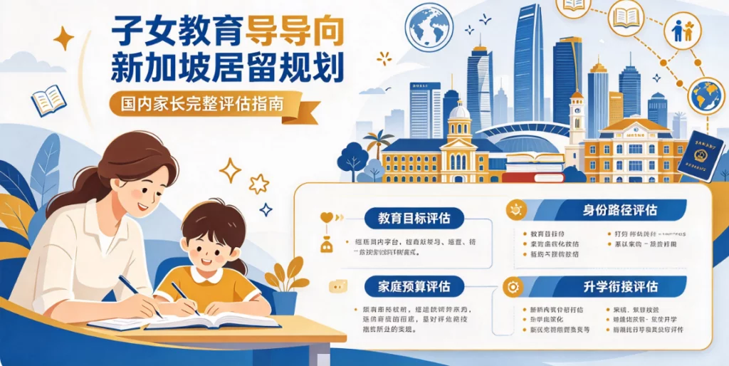 子女教育导向新加坡居留规划,国内家长完整评估指南 子女教育导向新加坡居留规划,国内家长完整评估指南