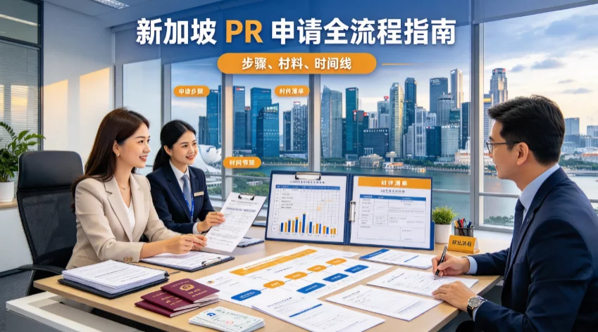 新加坡 PR 申请全流程指南|步骤、材料、时间线 新加坡 PR 申请全流程指南|步骤、材料、时间线