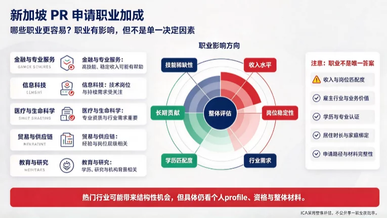 新加坡 PR 申请职业加成｜哪些职业更容易