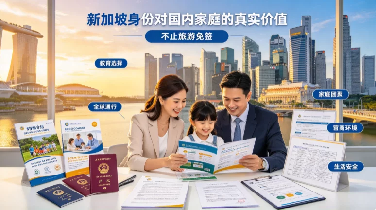 新加坡身份对国内家庭的真实价值:不止旅游免签 新加坡身份对国内家庭的真实价值:不止旅游免签